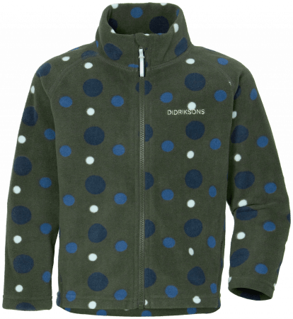 DIDRIKSONS flisinis susegamas džemperis MONTE 7, tamsiai žalias, 90 cm, 504404-494 504404-494-80