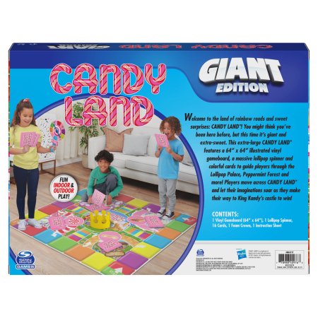 SPINMASTER stalo žaidimas Giant Candyland, 6063157 