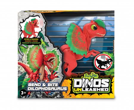DINOS UNLEASHED besikandžiojantis dinozauras Dilophosaurus, 31126 31126