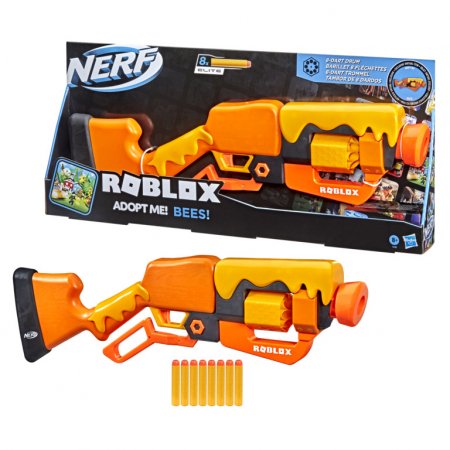 NERF žaislinis šautuvas Rolbox Adopt Me Bees, F2486EU4 F2486EU4