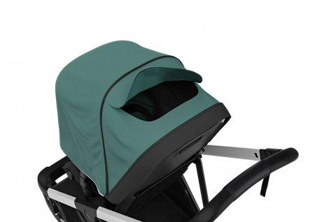 THULE SHINE sportinis vežimėlis, mallard green on aluminum, 11400201 11400201
