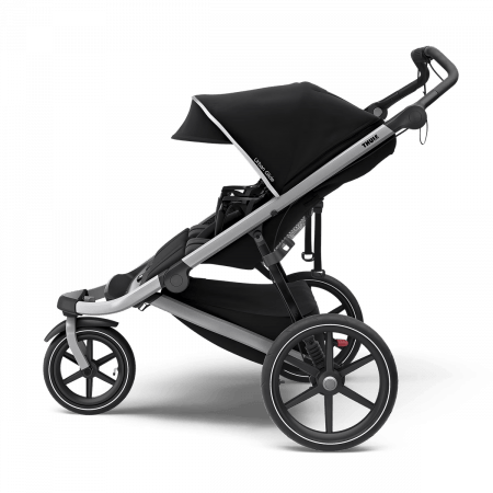 THULE sportinis vežimėlis dvyniams, URBAN GLIDE 2 DOUBLE, aluminium/jet black, 10101951 10101951