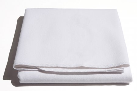 MOTHERHOOD neperšlampanti paklodė, All-Cotton, 160x65 cm, balta,  032/17 032/17
