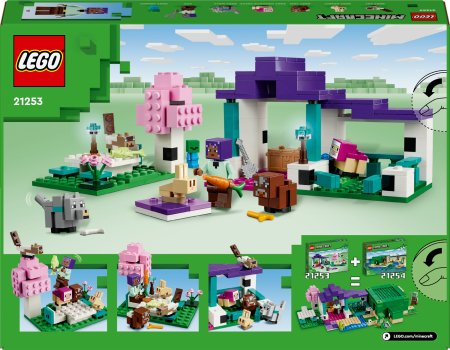 21253 LEGO®  Minecraft Gyvūnų Prieglauda 