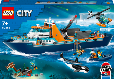 60368 LEGO® City Arkties tyrinėtojų laivas 60368