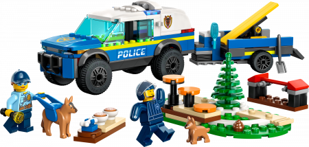 60369 LEGO® City Mobili policijos šunų treniruotė 60369