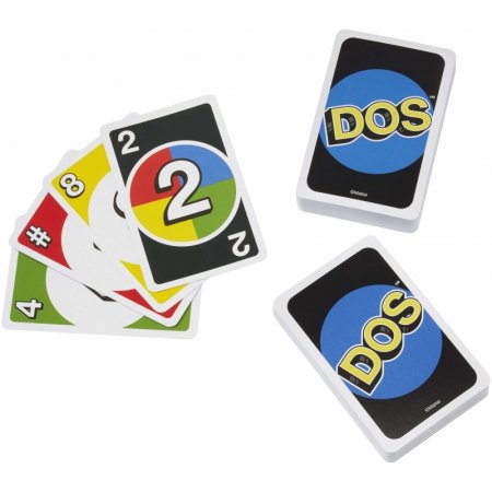 MATTEL GAMES Kortų žaidimas UNO DOS, FRM36 