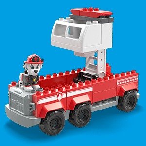 MEGA BLOKS Paw Patrol rinkinys „Maršalo gaisrinės sunkvežimis“, HHN05 HHN05