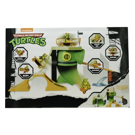 TMNT žaidimų komplektas -riedlenčių parkas Turtle Madness, 71044 71044