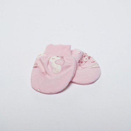 VILAURITA pirštinės kūdikiui FRIDA, rožinės, 0-2 mėn., art  928 art  928