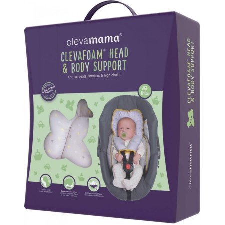CLEVAMAMA pagalvė - paminkštinimas automobilio kėdutei, ClevaFoam, 3600 3600 