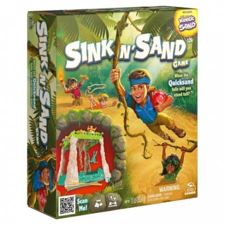 SPINMASTER GAMES stalo žaidimas Sink N Sand, 6064485 6064485