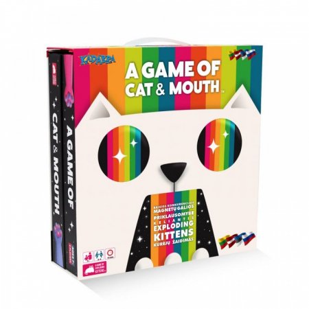 Žaidimas „A game of cat and mouth“, LT, LV, EE, RUS versija, 810083041353 810083041353