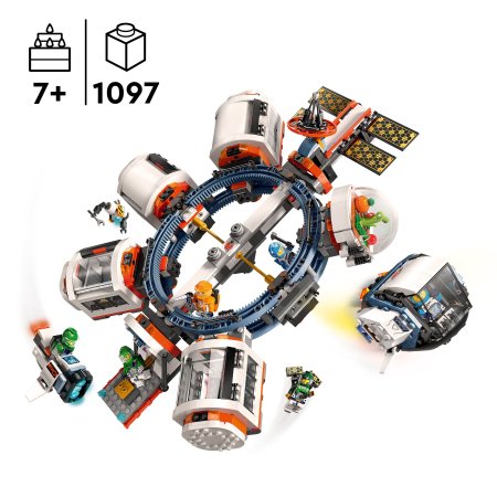 60433 LEGO® City Modulinė Kosminė Stotis 