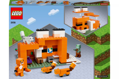 21178 LEGO® Minecraft™ Lapių buveinė 21178