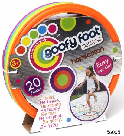 GOOFY FOOT šokinėjimo žaidimas Hopscotch, 56005 