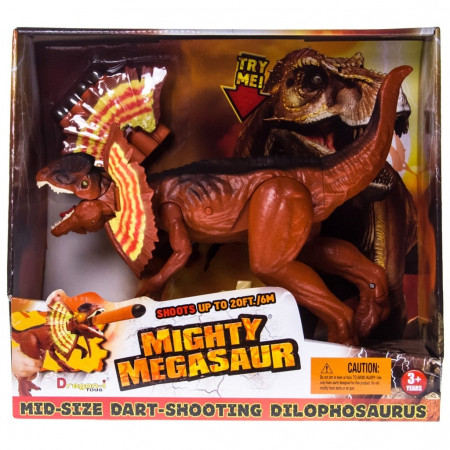 MEGASAUR MIGHTY strėlėmis šaudantis dinozauras, 16912 16912