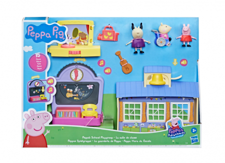 PEPPA PIG žaidimų komplektas Peppas School Playgroup, F21665E0 F21665E0