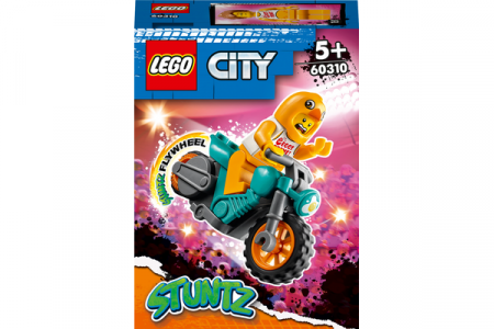 60310 LEGO® City Stunt Kaskadininkų motociklas viščiukas 60310