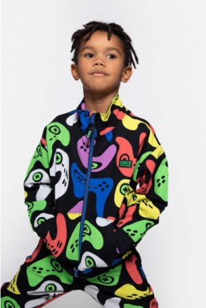 COCCODRILLO pullover with zipper GAMER BOY KIDS, multicoloured, WC4132201GBK-022-098, 98 cm 