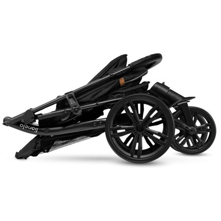 LIONELO sportinis vežimėlis ANNET PLUS, juodas LWOZANNEPLUBKCRNXXXX