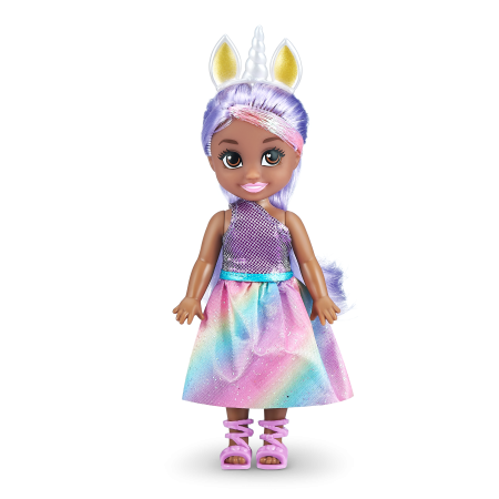 SPARKLE GIRLZ 12cm lėlė Princess, Fairy ir Unicorn Cupcake, asort.,100497TQ1 