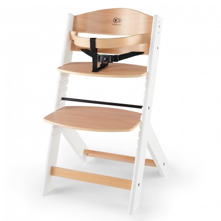 KINDERKRAFT maitinimo kėdutė ENOCK, wooden/white KKKENOCWHT0000