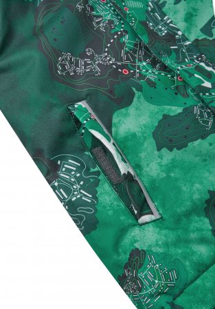 LASSIE žieminis lauko komplektas (striukė ir kelnės) RAIKU, žalias, 104 cm, 7100022A-8641 7100022A-8641-134
