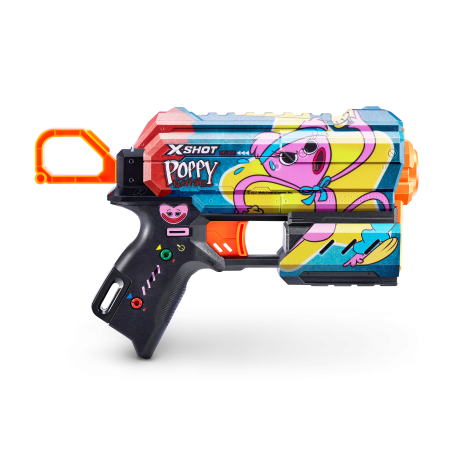 X-SHOT žaislinis šautuvas Poppy Playtime, Skins 1 Flux serija, asort., 36649 36649