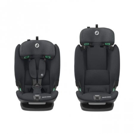 MAXI COSI automobilinė kėdutė authentic graphite TITAN PRO I-SIZE ISOFIX, authentic graphite, 8618550110 8618550110
