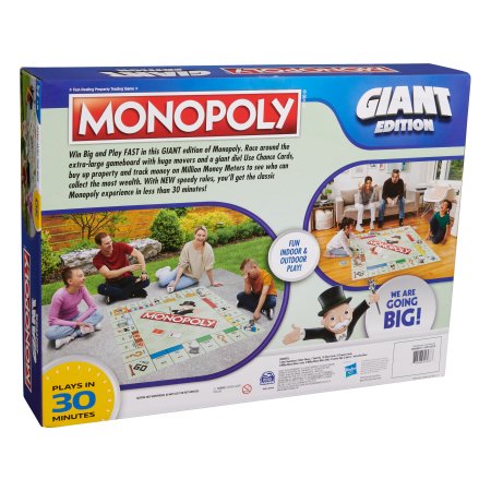 SPINMASTER stalo žaidimas Giant Monopoly, 6068016 