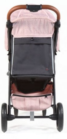 MAST SWISS vežimėlis M.4 ROSE (Pink-Dark Pink/Grey), Frame black/Aluminium, MA-M407 MA-M407