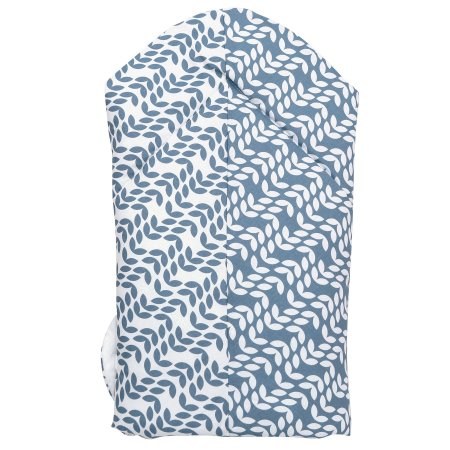 MOTHERHOOD muslino pledas, Cotton, mėlynas, 100x120cm, double layer, 056/170 056/170