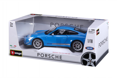 BBURAGO automodelis 1/18 Porsche GT3 RS 4.0, 18-11036 18-11036