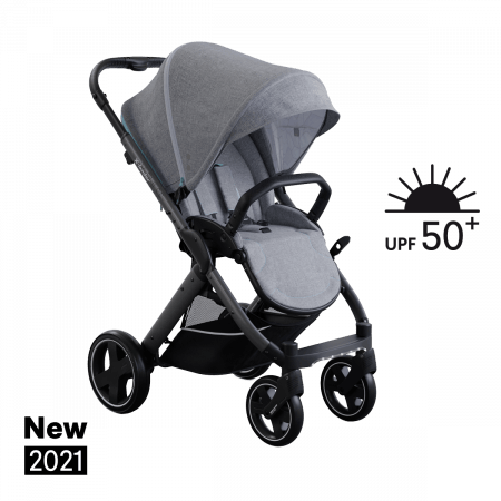 X-LANDER vežimėlis X-PULSE, azure grey, T-WDZ01-00828 T-WDZ01-00828