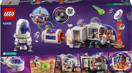 42605 LEGO® Friends Marso Kosminė Bazė Ir Raketa 