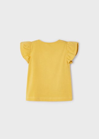 MAYORAL marškinėliai trumpomis rankovėmis 6E, medaus spalvos, 3091-60 