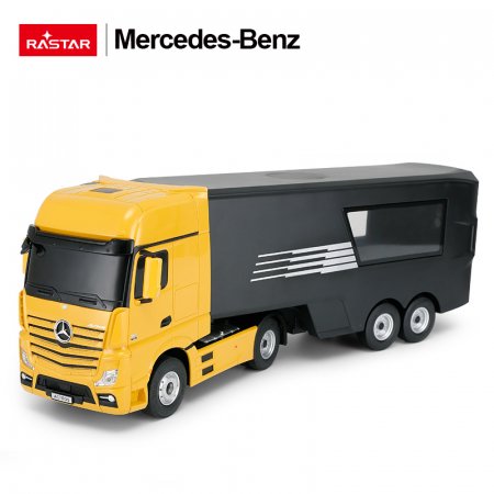 RASTAR 1:26 mastelio valdomas sunkvežimis Mercedes-Benz Container, D,  77720 77720