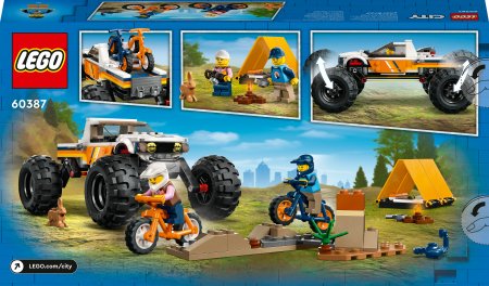 60387 LEGO® City 4 x4 nuotykiai bekele 60387