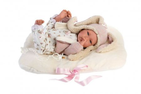 LLORENS kūdikis su rožiniu komplektu, 42 cm,74094 74094