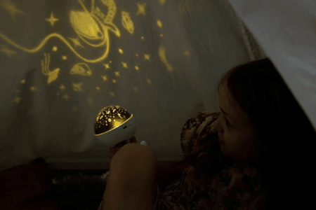 INNOGIO naktinė lemputė - projektorius, Octopus, GIOstar, GIO-170 