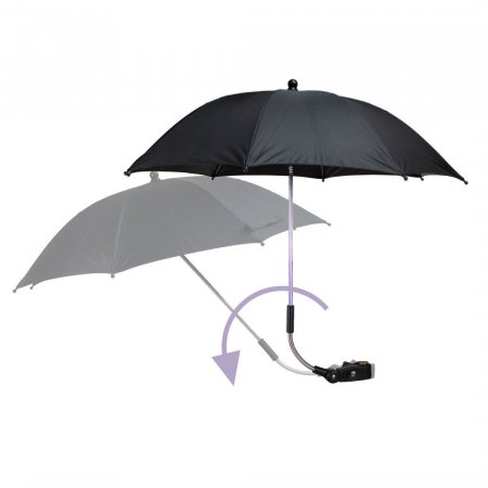 DOOKY skėtis vežimėliui, UV50+, grey, 5728252 5728252