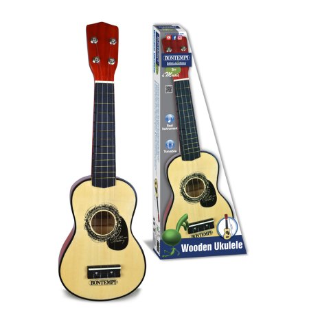 BONTEMPI medinė havajiška gitara Ukulele, 21 5330 