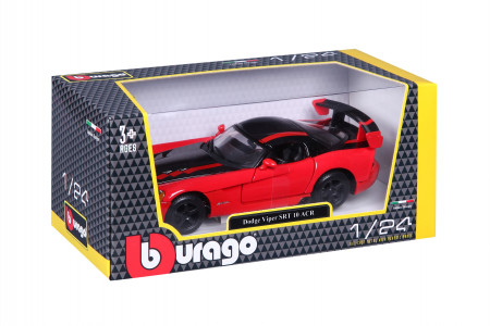 BBURAGO automodelis 1/24 Dodge Viper SRT 10  ACR, 18-22114 18-22114
