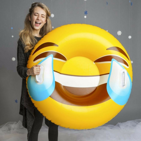 SNOW TUBE sniego padanga Giant Tears Of Joy Emoji, BMSTTE BMSTTE