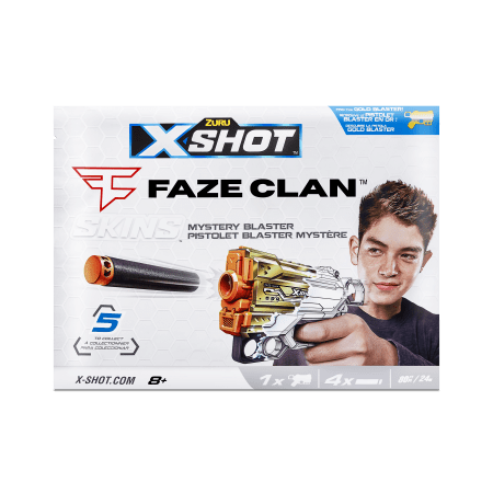 X-SHOT žaislinis šautuvas Menace Faze, Skins 1 serija, 36599 36599