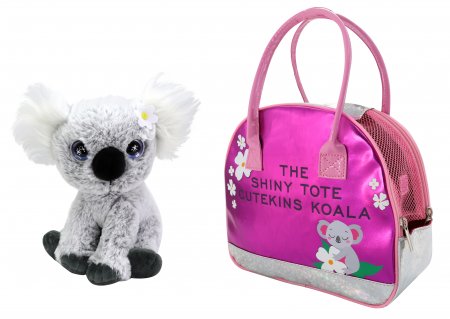 CUTEKINS pliušinis žaislas Koala su nešiojimo krepšiu, 35047 35047