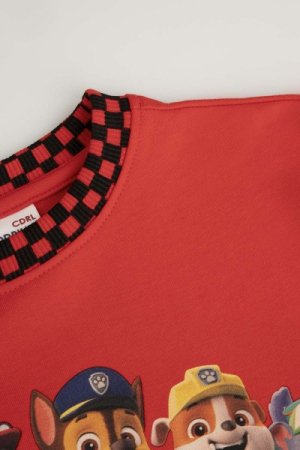 COCCODRILLO džemperis LICENCE BOY DISNEY, raudonas, WC4132101LBD-009- 