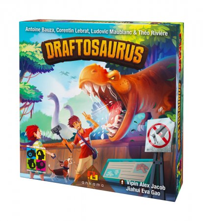 BRAIN GAMES žaidimas Draftosaurus, BRG#DRAFTO BRG#DRAFTO