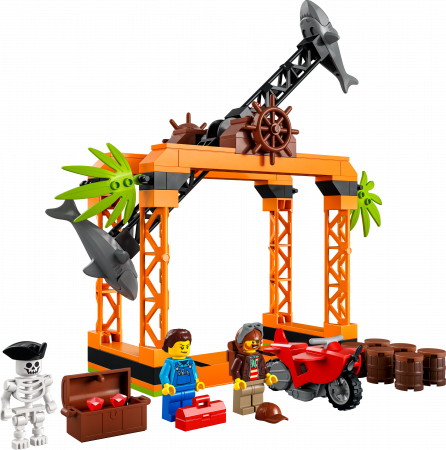 60342 LEGO® City Stunt Ryklio užpuolimo kaskadininkų iššūkis 60342